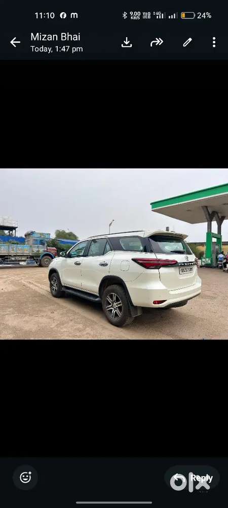Toyota Fortuner  2021 Diesel 91000 Km Driven
