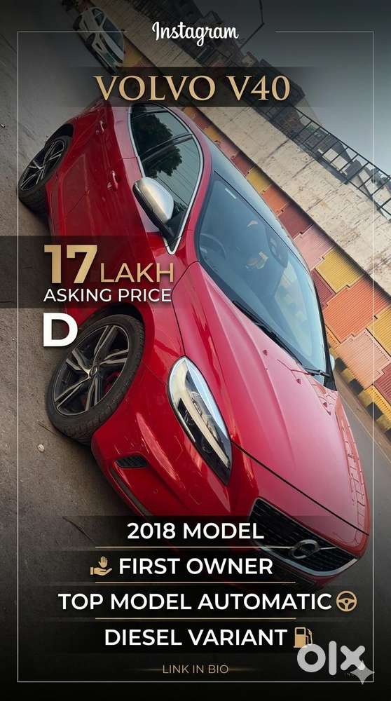 Volvo V40 D3 R Design, 2018, Diesel