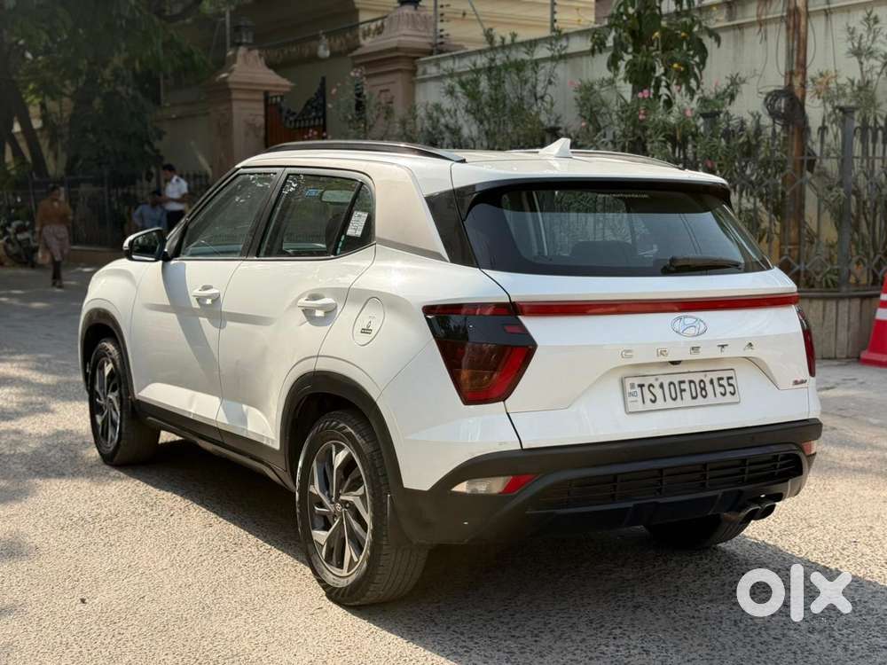 Hyundai Creta 1.4 Sx (o) Turbo Petrol Dct Dual Tone, 2022, Petrol