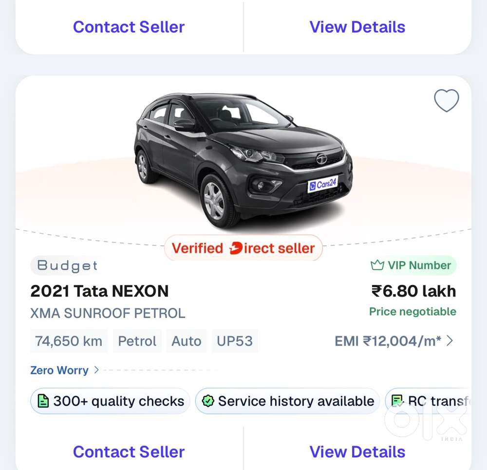 Tata Nexon Petrol 2021