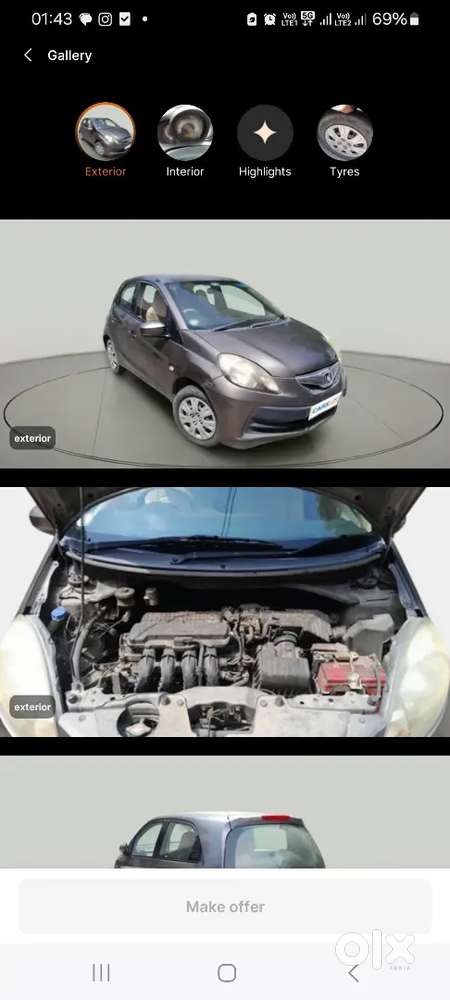 Honda Brio 2013 Petrol Well Maintained