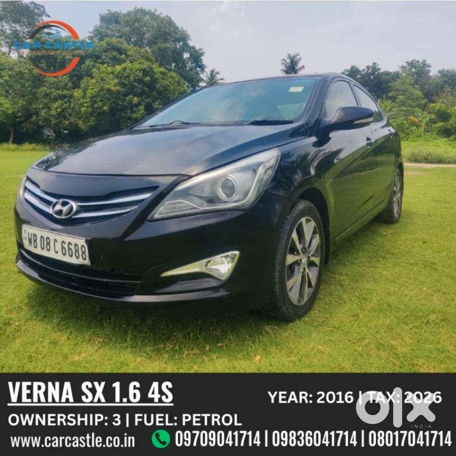 Hyundai Verna [2015-2018] Fluidic 4s 1.6 Vtvt Sx, 2016, Petrol