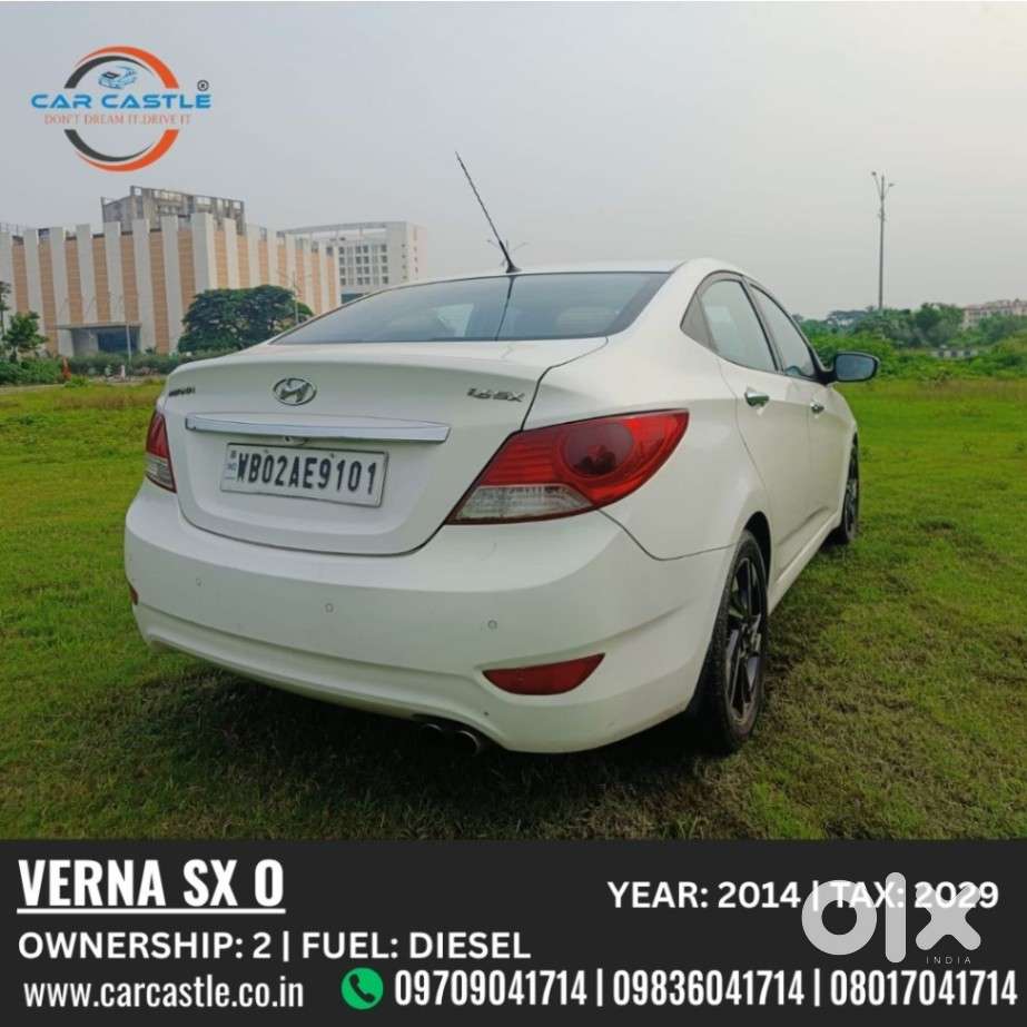 Hyundai Verna Sx Option, 2014, Diesel