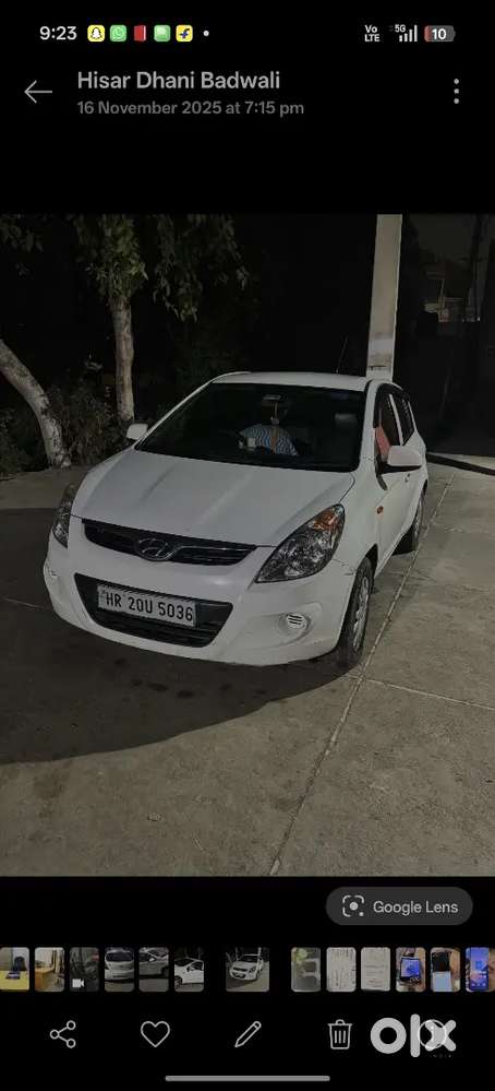 Hyundai I20 2010 Petrol+cng 165000 Km Driven