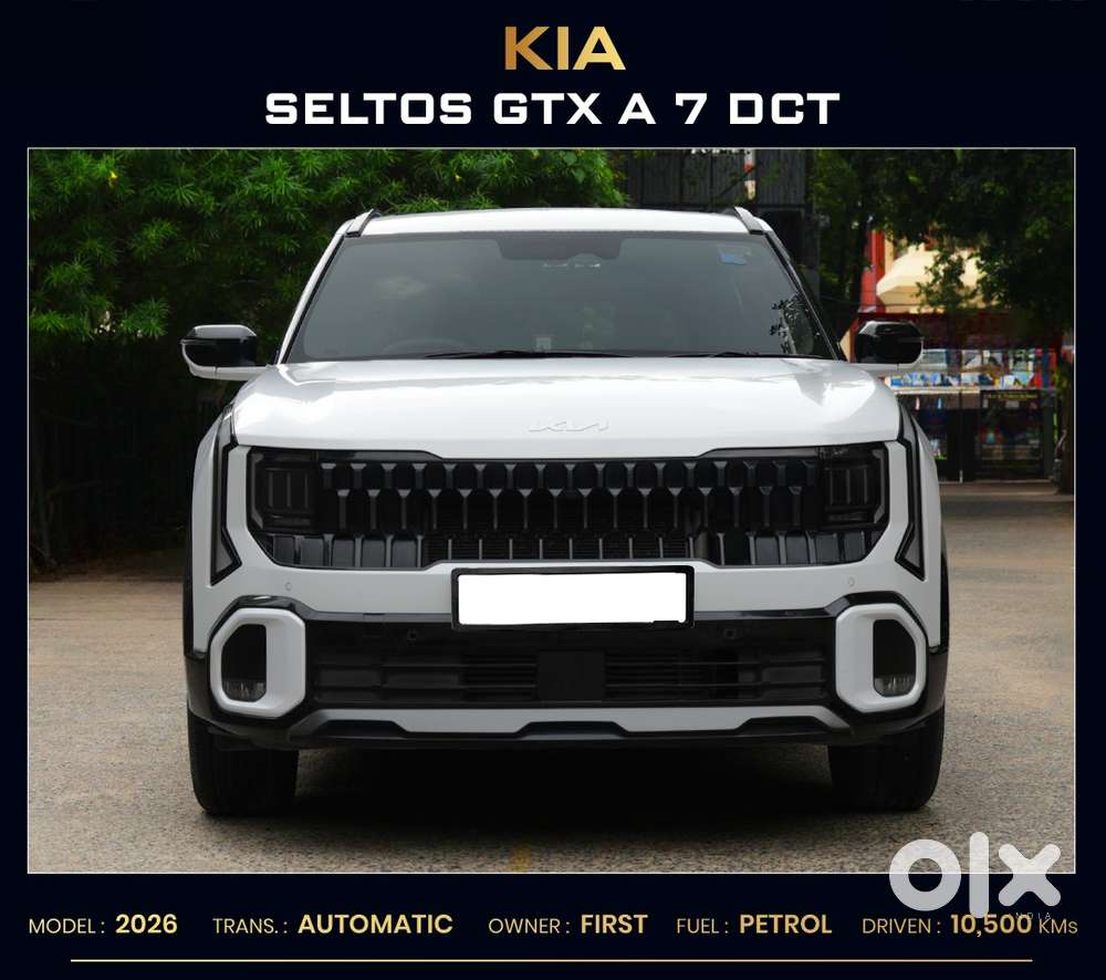 Kia Seltos Gtx Plus 1.5 Turbo Petrol Dct, 2026, Petrol