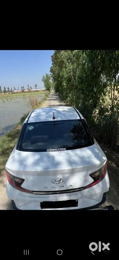 Hyundai Aura 2022 Cng 25000 Km Driven Scratchless Car
