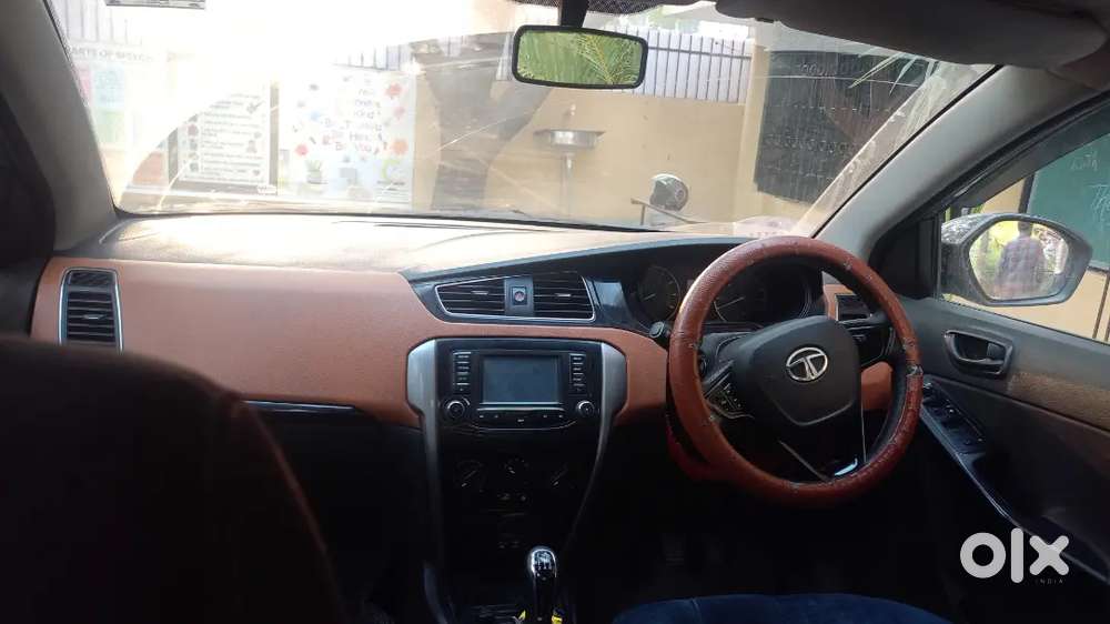 Tata Zest Top Model With Orange Interior