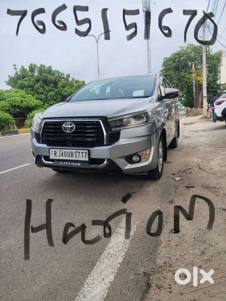 Toyota Innova Crysta 2017 Diesel Manual