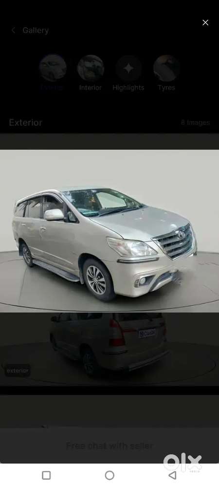 Toyota Innova 2015 Vx Diesel 7 Seater
