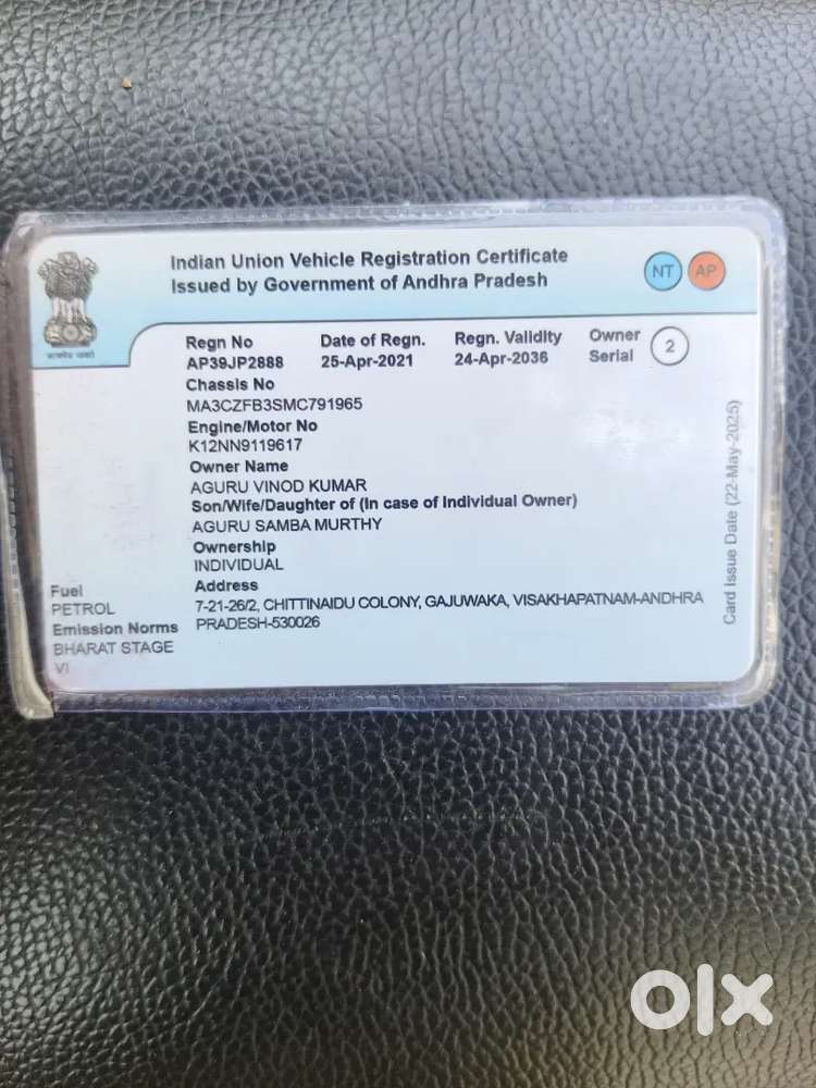 Maruti Suzuki Dzire 1.2 2021