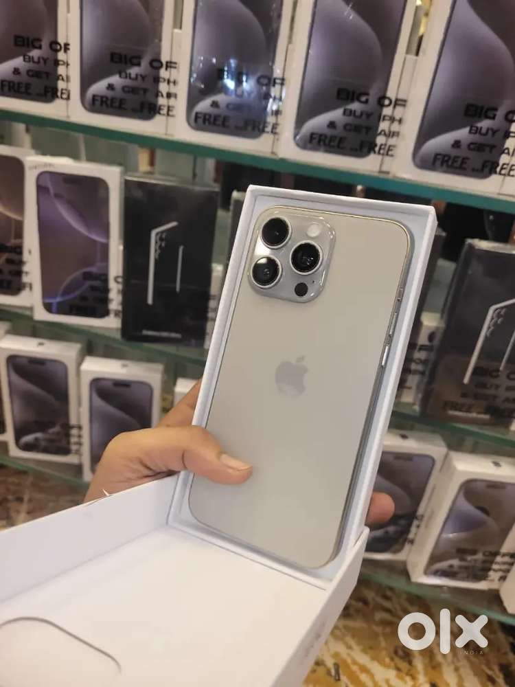 FESTIVAL OFFER APPLE IPHONE 15PROMAX 256GB EXILENT CONDITION BOX BILL