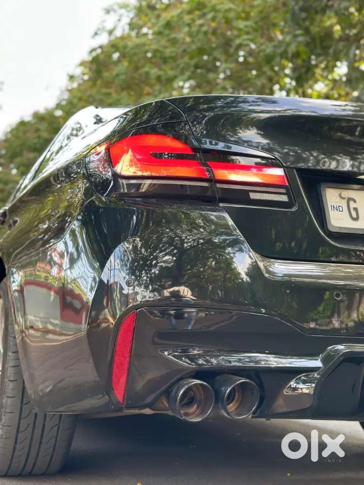 Bmw 520d Black Colour Convert New Shape Showroom Condition Car