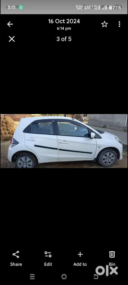 Honda Brio Mt 2013 Petrol