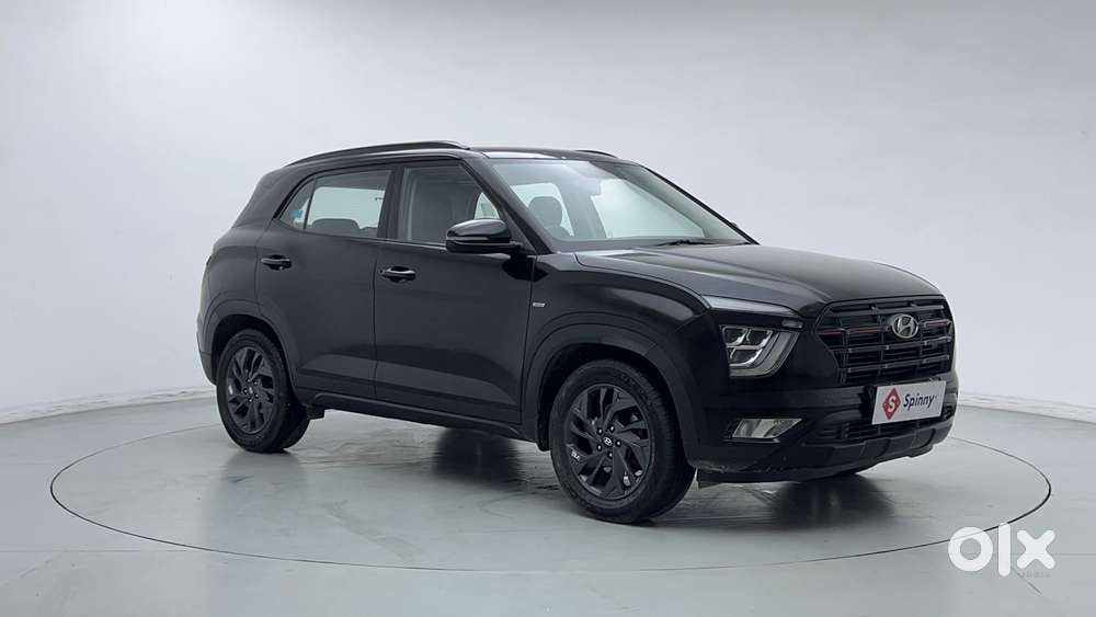 Hyundai Creta Sx (o) 1.5 Petrol Cvt Knight, 2022, Petrol