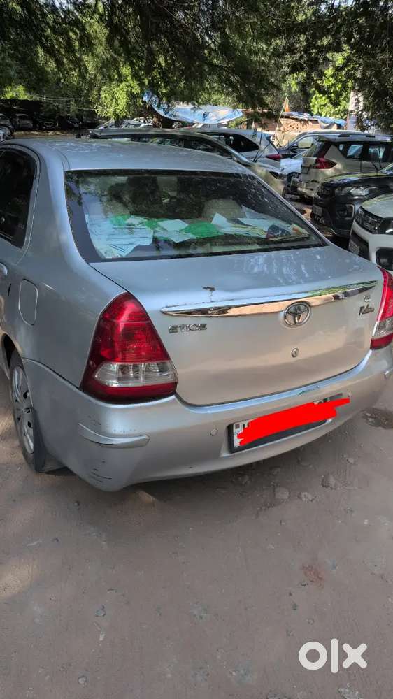 Toyota Etios 2013 Outside Cng Fitted