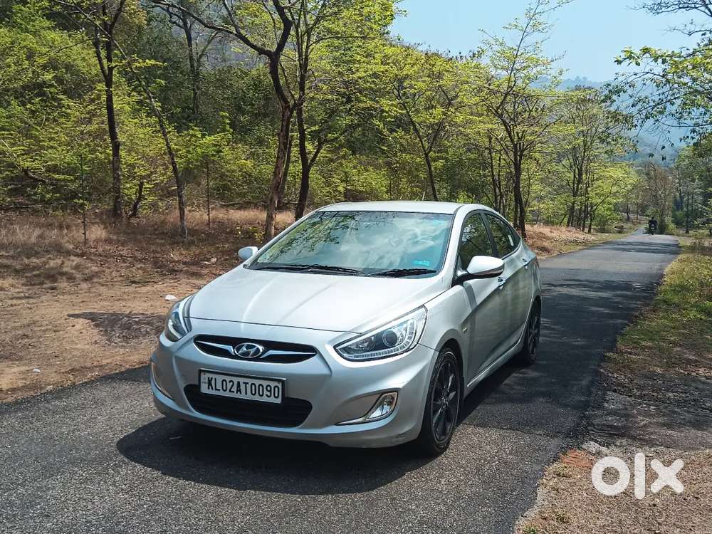 Hyundai Fluidic Verna 2014 Diesel Automatic Good Condition