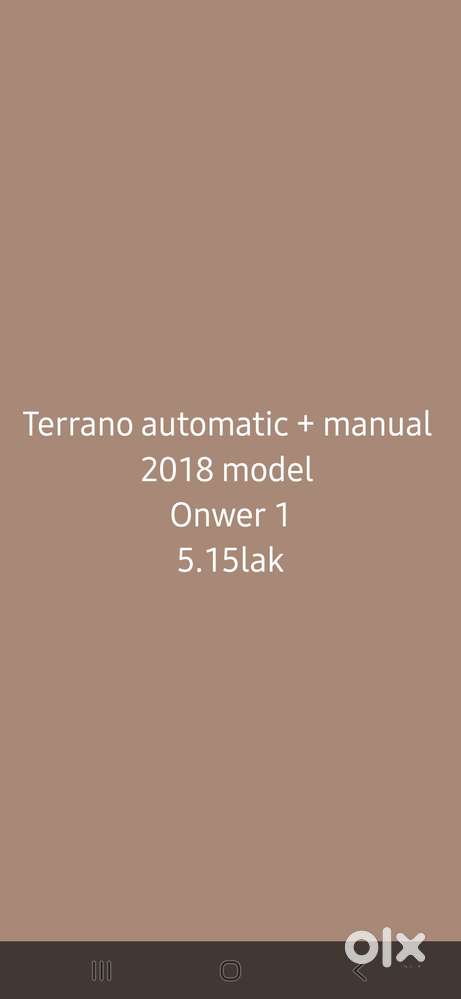 Nissan Terrano Xv D Thp Premium 110 Ps, 2018, Diesel