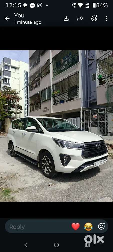 Toyota Innova Crysta 2022 with excellent condition