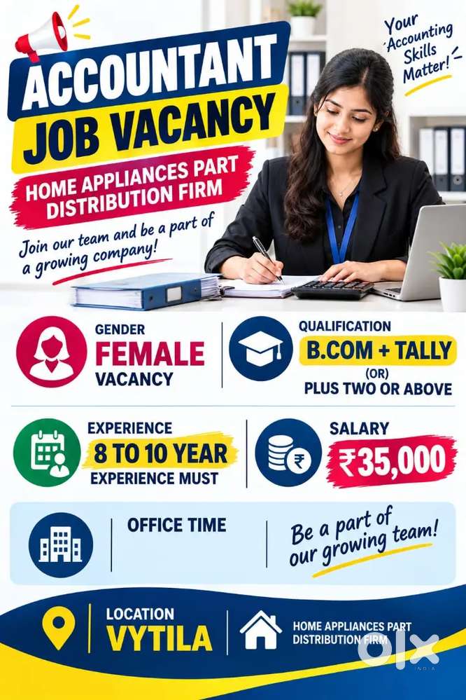 ACCOUNTANT JOB VACANCY