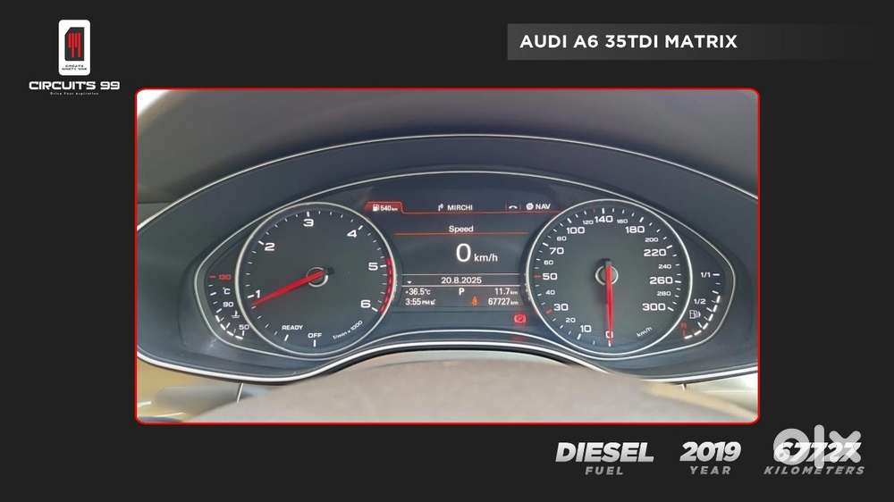 Audi A6 35 Tdi Premium With Sunroof, 2019, Diesel