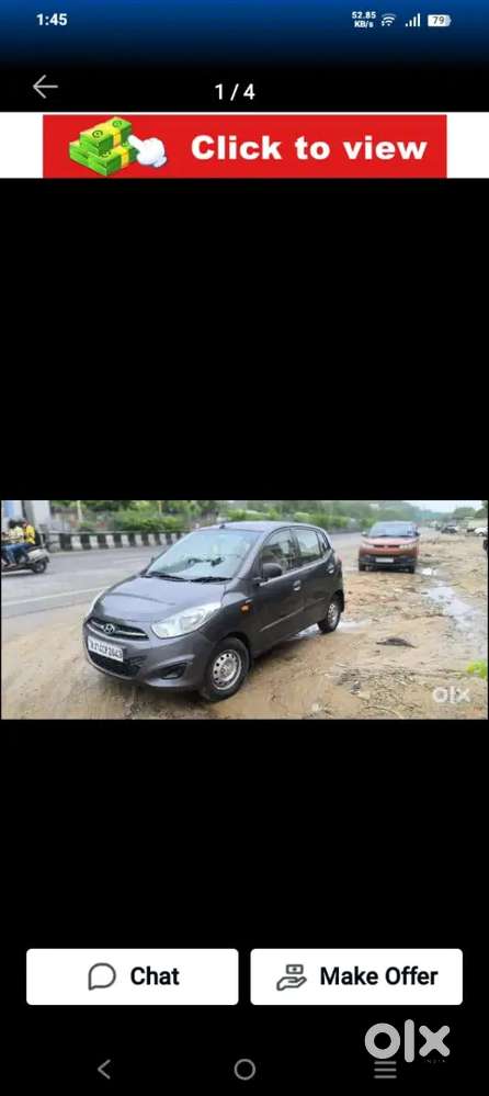 Hyundai I10 Petrol 2012 With Company Fitted Lpg