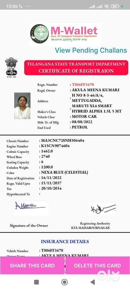 Maruti Suzuki Xl6 1.5 Alpha Mt, 2022, Petrol