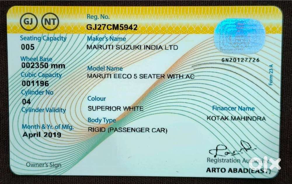 Maruti Suzuki Eeco 2019 Cng & Hybrids Well Maintained