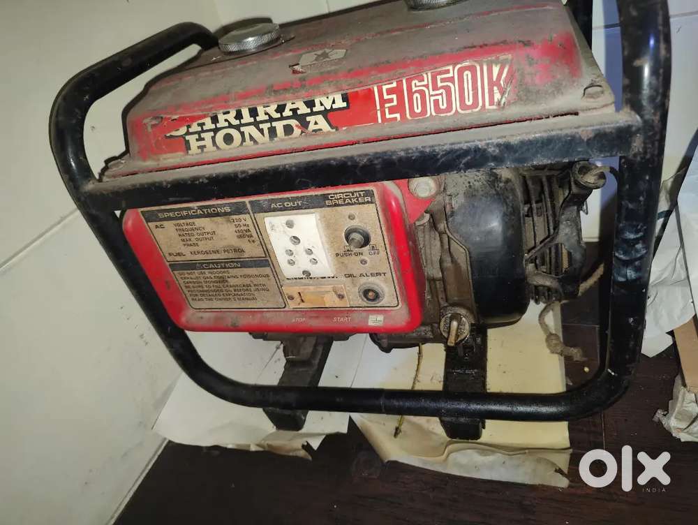 Old Honda Generator