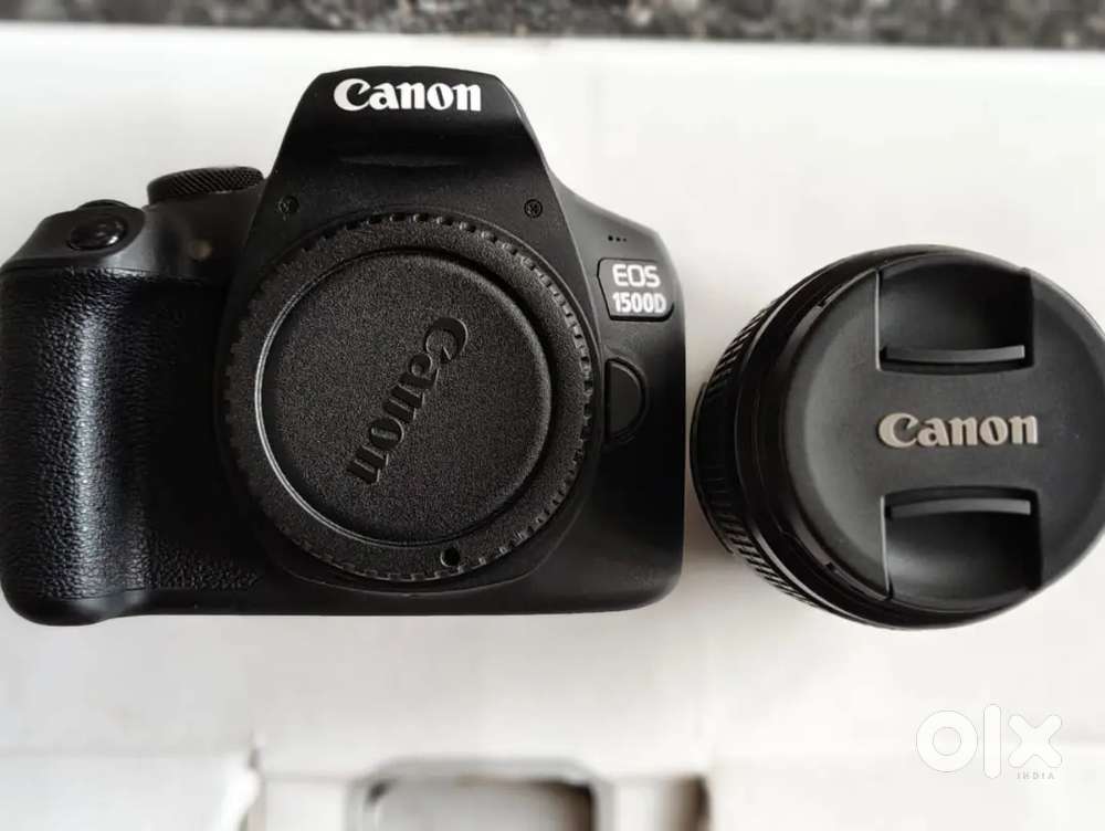 CANON 1500D WITH KIT LENS ( 18 - 55 )