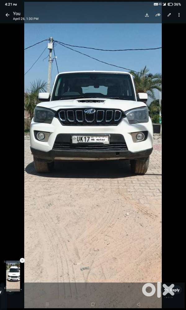 Mahindra Scorpio S4, 2017, Diesel