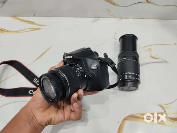 Canon 1500D Dslr Camera Brand New Condition With Duel Lense