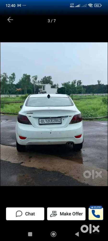 Hyundai Verna Ex 2011