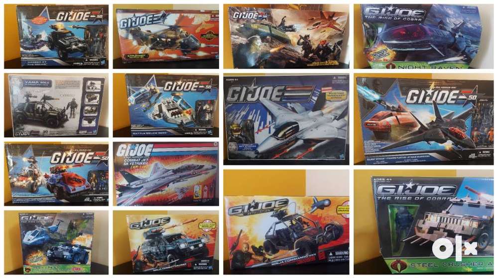 Hasbro GI Joe Toys Action Figures Vehicles Playsets Other