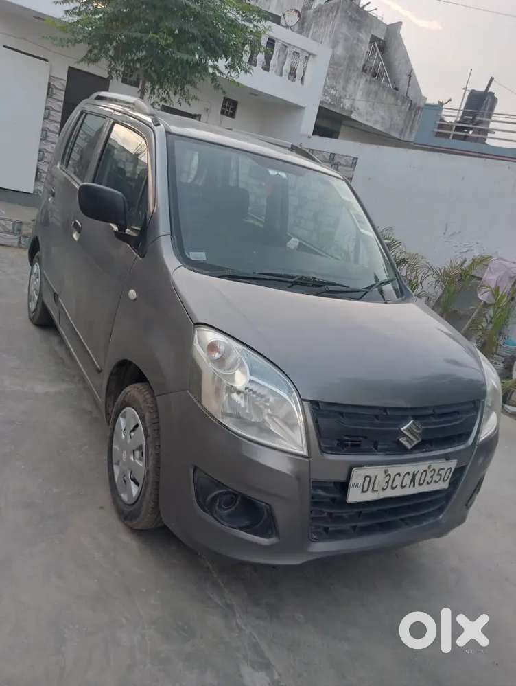Maruti Suzuki Wagonr 2015 Model 6 Month Ki Cng Green First Owner Gadi