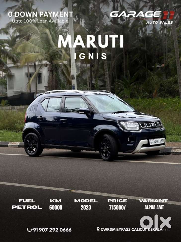 Maruti Suzuki Ignis 1.3 Amt Alpha, 2023, Petrol