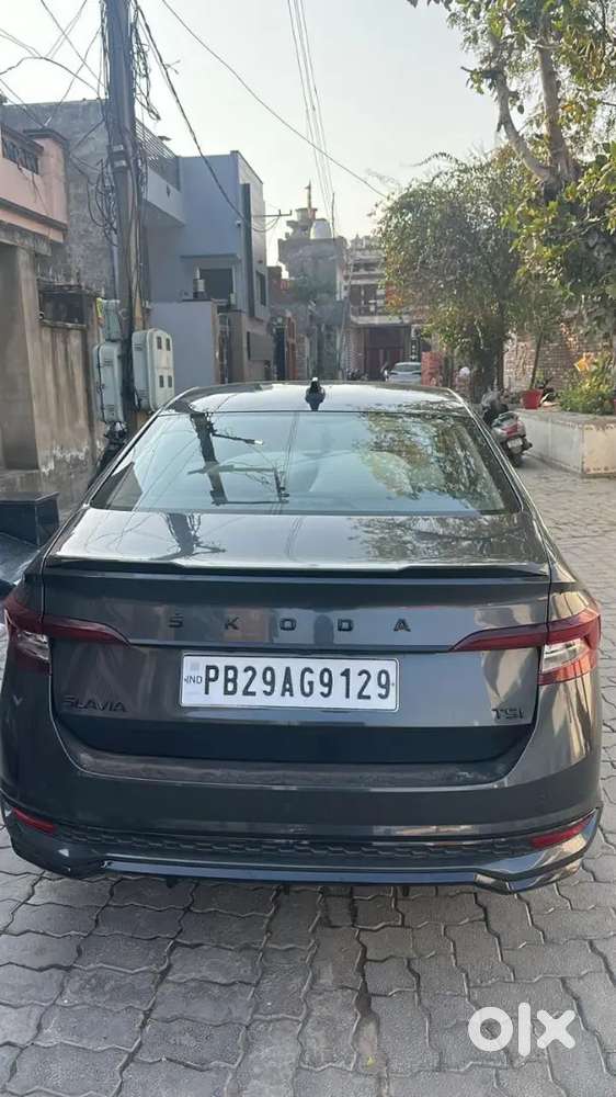 2024 Skoda Slavia Sportline Petrol 30000 Km  Single Owner.