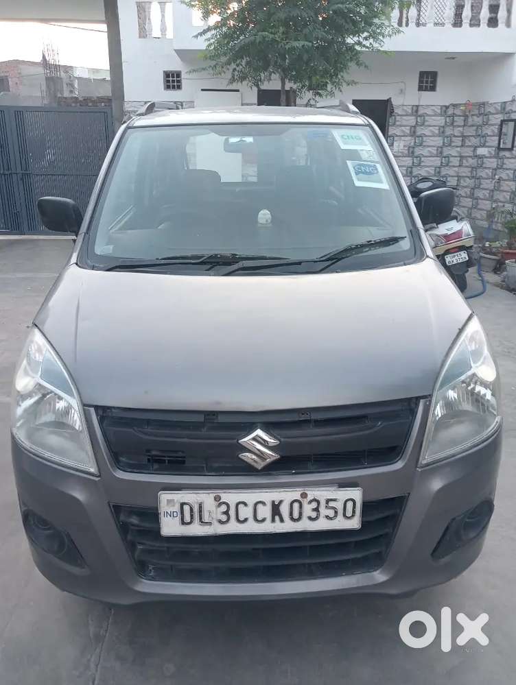 Maruti Suzuki Wagonr 2015 Model 6 Month Ki Cng Green First Owner Gadi