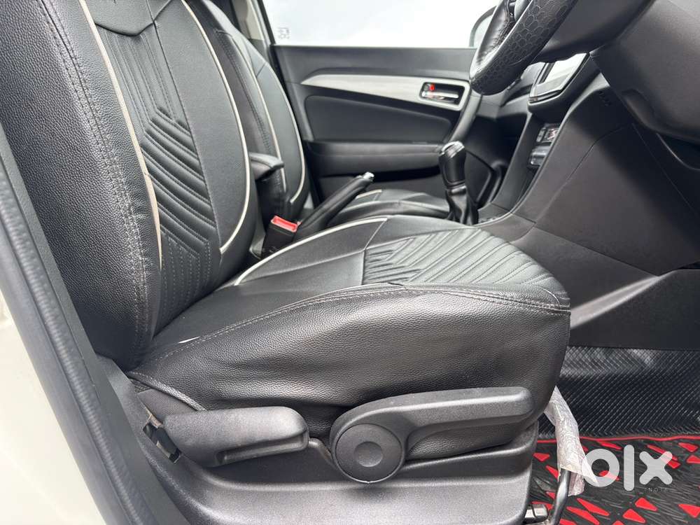 2021 Vitara Brezza Zxi (white)  1st Owner  38k Km  Mint