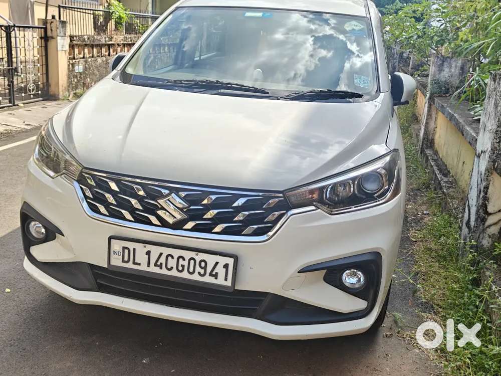 Maruti Suzuki Ertiga Vxi 2022 Model White Color All Clear