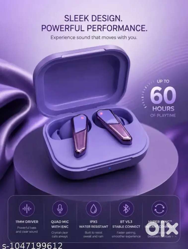 Gaming earbuds free delivery seal packed