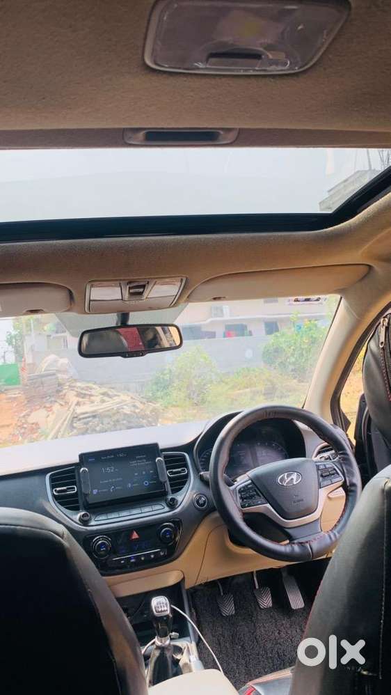 Hyundai Verna Sx 2021  Loaded  Black Beauty  Second Owner