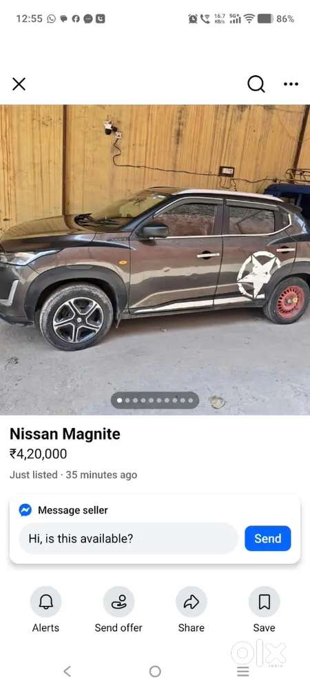 Nissan Magnite 2022 Cng & Hybrids 48000 Km Driven