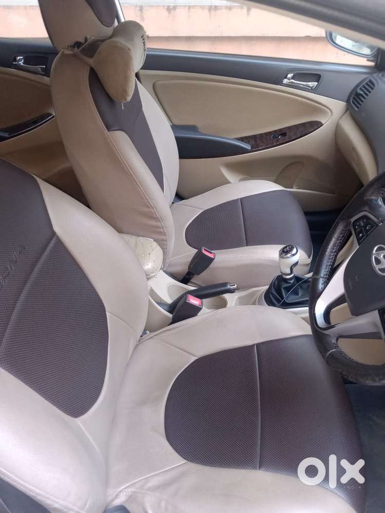 Hyundai Fluidic Verna 2012 Model White Less Used