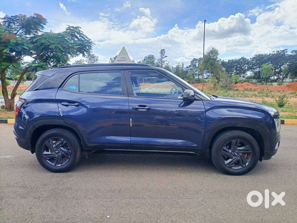 Hyundai Creta 1.5 S Plus Knight Petrol Dual Tone, 2022, Petrol