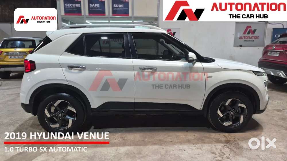 Hyundai Venue 1.0 Sx (o) Turbo Dct, 2019, Petrol
