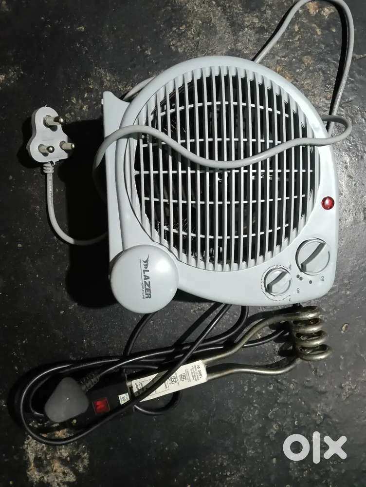 Water heater and room heater