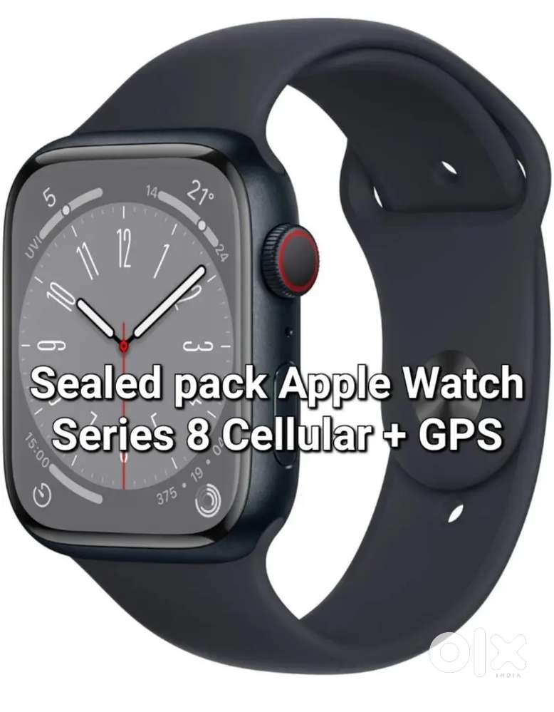 Sealed Apple Watch Series 8, Cellular + GPS 45mm - Sealed pack
