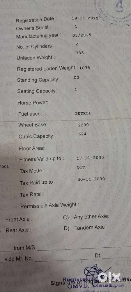 Tata Nano 2015 Petrol Well Maintained