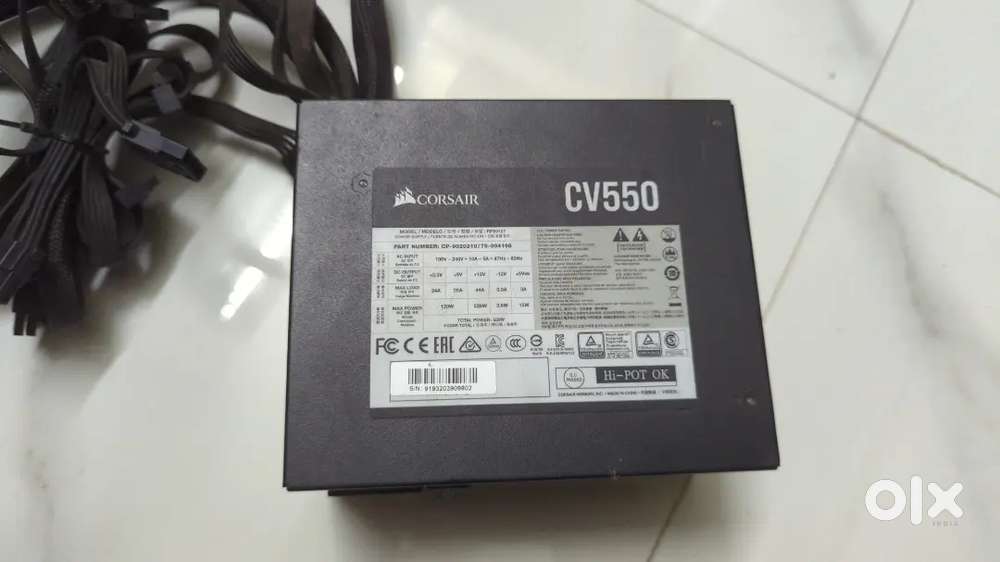 Corsair CV550 SMPS - 5 years old