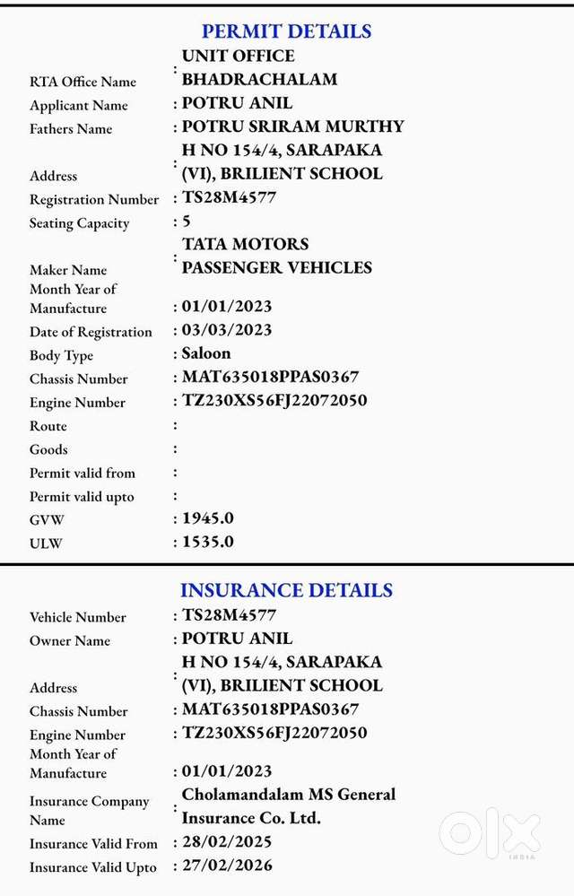 Tata Nexon Ev Max 2023 Electric Good Condition